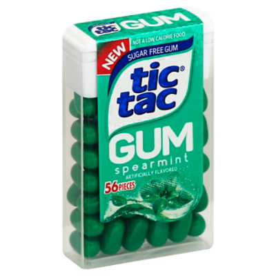 Tic Tac Gum Spearmint 56 Pieces - Each