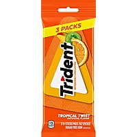 Trident Gum Sugar Free With Xylitol Tropical Twist - 42 Count - Image 2