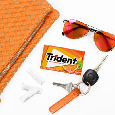 Trident Gum Sugar Free With Xylitol Tropical Twist - 42 Count - Image 5