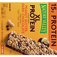 Nature Valley Peanut Butter Dark Chocolate XL Protein Chewy Bars - 7-2.12 Oz - Image 6