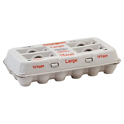 Value Corner Eggs Large Family Pack - 18 Count - Image 1