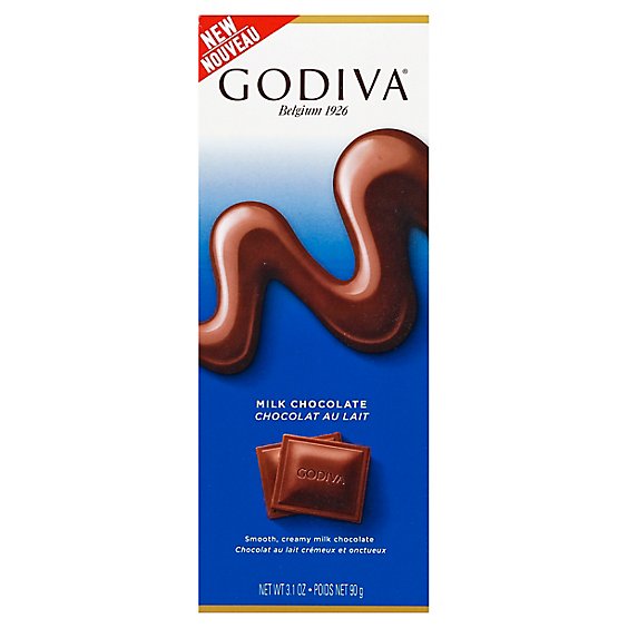 Godiva Chocolate Milk Chocolate - 3.1 Oz