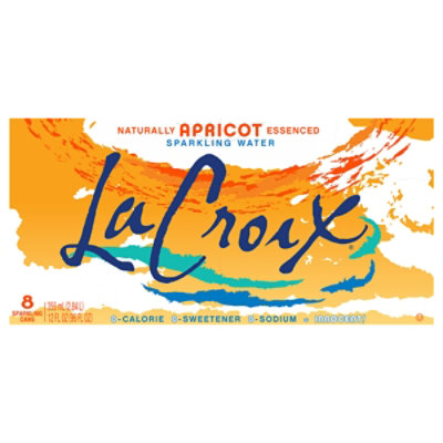 LaCroix Sparkling Water Apricot 812 Oz Vons
