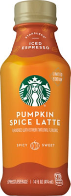 Starbucks Latte Iced Pumpkin Spice - 14 Fl. Oz. - Image 2