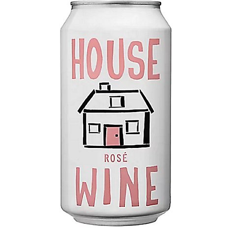 House Wine Rose In Cans - 4-375 Ml