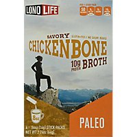 LonoLife Broth Savory Chicken Bone Paleo - 4-0.56 Oz - Image 2