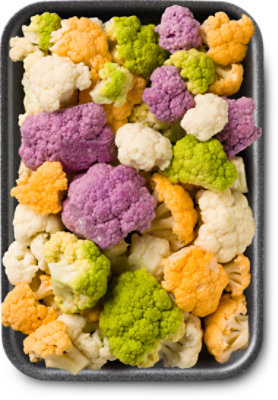 Cauliflower Florets Colored - 9 Oz