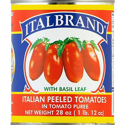 Italbrand Tomatoes Peeled Italian - 28 Oz - Image 2