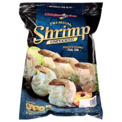 Shrimp Raw 31-40 Ct Peeled & Deveined Tail On - 2 Lb - Image 1