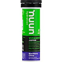 Nuun Vitamins + Caffeine Hydration Tablets Blackberry Citrus - 12 Count - Image 2