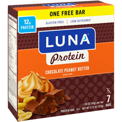 Luna Protein Chocolate Peanut Butter - 7 Package