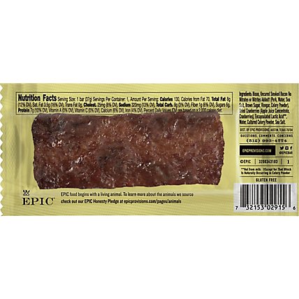Epic Bar Bison Bacon Crnbry - 1.5 Oz - Image 6