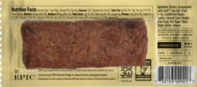 Epic Bar Chicken Sriracha - 1.5 Oz - Image 6