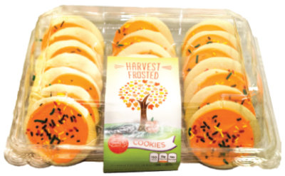 Harvest Cookie Frosted Sugar Orange - 28.3 Oz