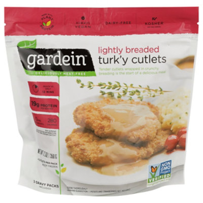 Gardein Turky Cutlet Hmstyl Gravy - 12.3 Oz - Image 1