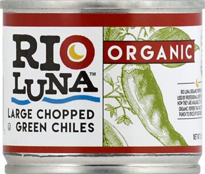 Rio Luna Organic Chiles Green Large Chopped Can - 7 Oz - Image 2