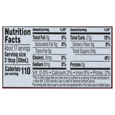 O Organics Syrup Maple Pure 100% - 16.9 Fl. Oz. - Image 3