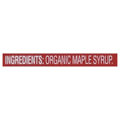 O Organics Syrup Maple Pure 100% - 16.9 Fl. Oz. - Image 4