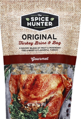 Spice Hunter Turkey Brine & Bag Original Gourmet - 11 Oz - Image 2