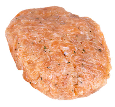 Seafood Service Counter Fish Salmon Burger Fresh Cowboy 6 Ounce - Image 1