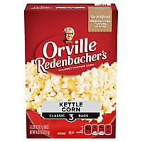 Orville Redenbacher's Kettle Corn Microwave Popcorn Classic Bag - 3 Count - Image 2