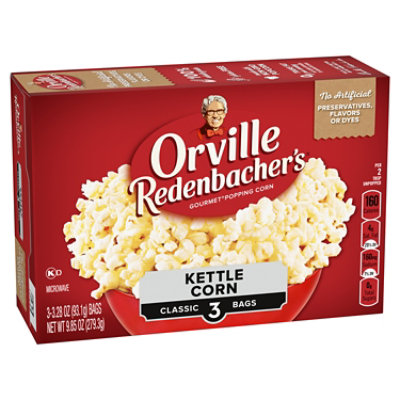 Orville Redenbacher's Kettle Corn Microwave Popcorn - 3-3.28 Oz - Image 2