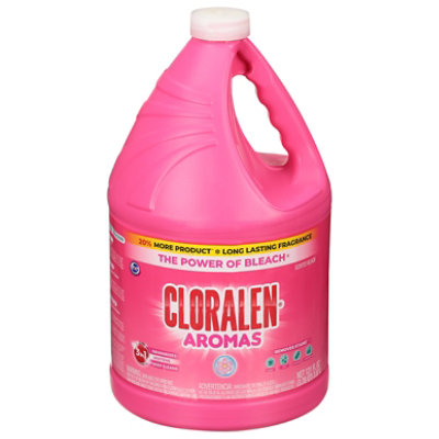 CLORALEN Bleach Aromas Floral Fantasy Jug - 121 Fl. Oz. - Image 4
