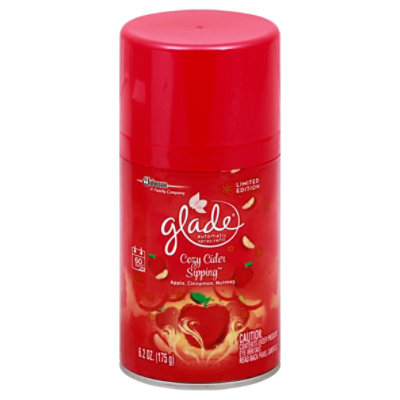 Glade Automatic Spray Refill Cozy Cider Sipping - 6.2 Oz