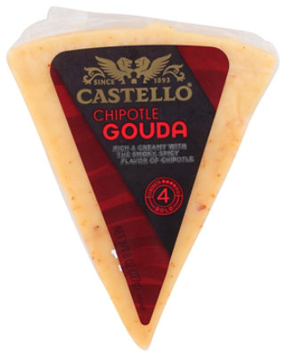 Castella Chipotle Gouda Pie Cut Wedge - 8 Oz