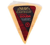 Castella Chipotle Gouda Pie Cut Wedge - 8 Oz