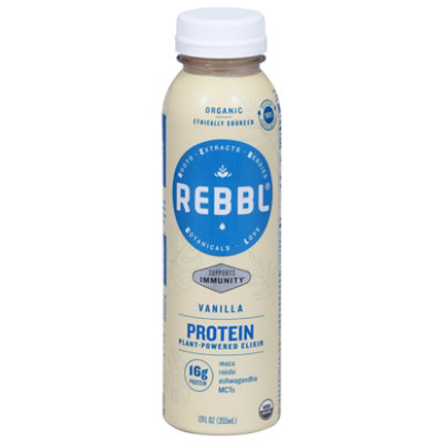 Rebbl Vanilla Spice Protein - 12 Fl. Oz. - Image 2