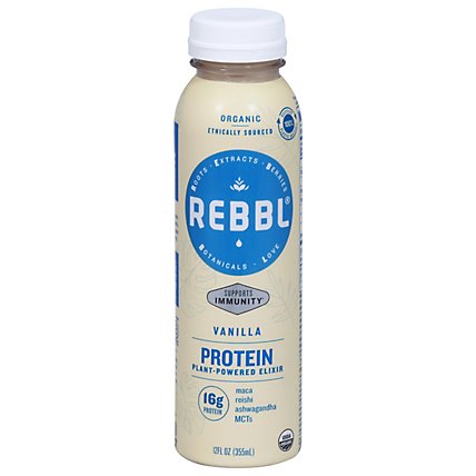 Rebbl Vanilla Spice Protein - 12 Fl. Oz. - Image 1