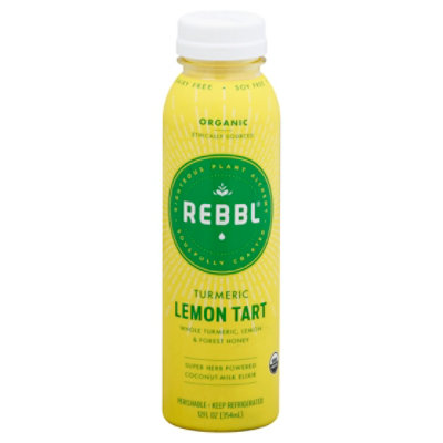 Rebbl Turmeric Lemon Tart - 12 Fl. Oz.