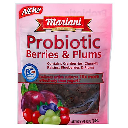 Mariani Probiotic Berries & Plums - 6 Oz - Image 1