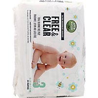 Open Nature Free & Clear Diapers Ultra Absorbent Size 3 - 34 Count - Image 4