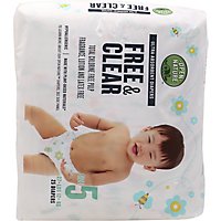 Open Nature Free & Clear Diapers Ultra Absorbent Size 5 - 25 Count - Image 4