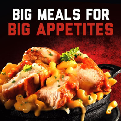 Banquet Mega Bowls Buffalo Style Chicken Mac N Cheese Frozen Meal - 14 Oz - Image 1