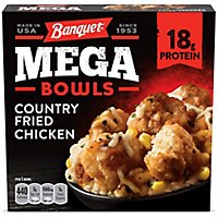 Banquet Mega Bowls Country Fried Chicken Frozen Meal - 14 Oz - Image 2