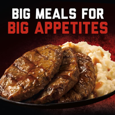 Banquet Mega Meals Salisbury Steak Frozen Dinner - 16.95 Oz - Image 3