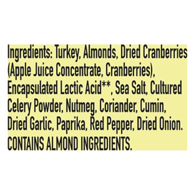 Epic Bar Trky Almnd Crnbry - 1.5 Oz - Image 5