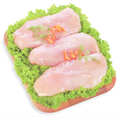 Meat Counter Chicken Breast Cutlets Boneless Skinless - 1.50 LB