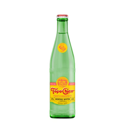 Topo Chico Mineral Water Sparkling Twist Of Grapefruit - 12 Fl. Oz.
