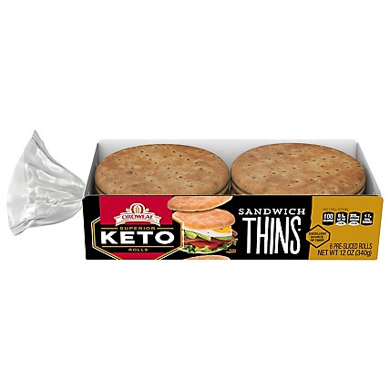 Oroweat Keto Sandwich Thins - 12 Oz - Image 3