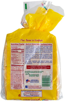 Martins Sweet Dinner Potato Rolls - 15 Oz - Image 6