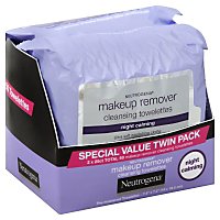 Neutrogena Face Makeup Remover Cleanser Night Calming - 2 Package - Image 1