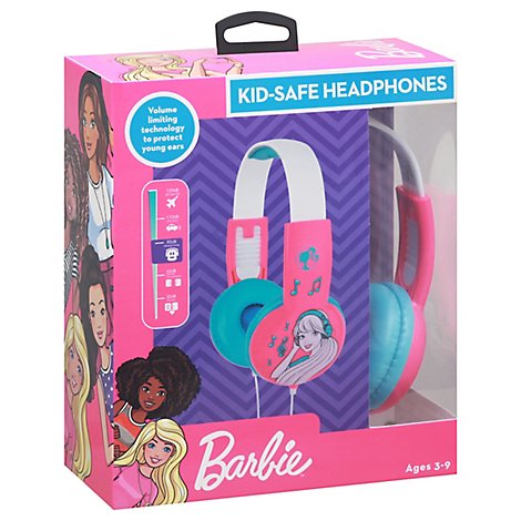 Barbie Kids Safe Headphones - Each