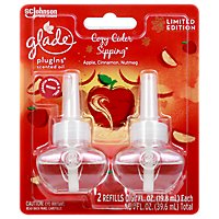 Glade Piso Refills Cozy Cider Sipping - 2 Count - Image 1