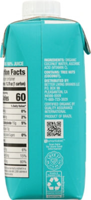 O Organics Organic Coconut Water Original - 11.2 Fl. Oz. - Image 5