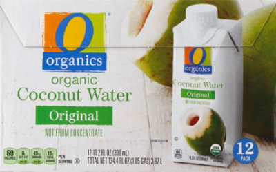 O Organics Organic Coconut Water Original - 12-11.2 Fl. Oz. - Image 4