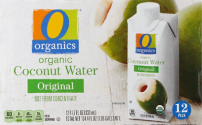 O Organics Organic Coconut Water Original - 12-11.2 Fl. Oz. - Image 2